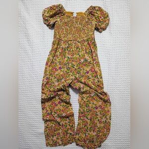 Crewcuts Floral Kids Romper - Multicolor